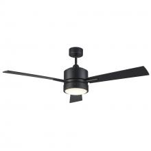 Trans Globe F-1030 BK - 3 BLADE-52" LED FAN-WC6 INCLUD-1/2" ROD